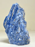 Blue Kyanite flat cut base