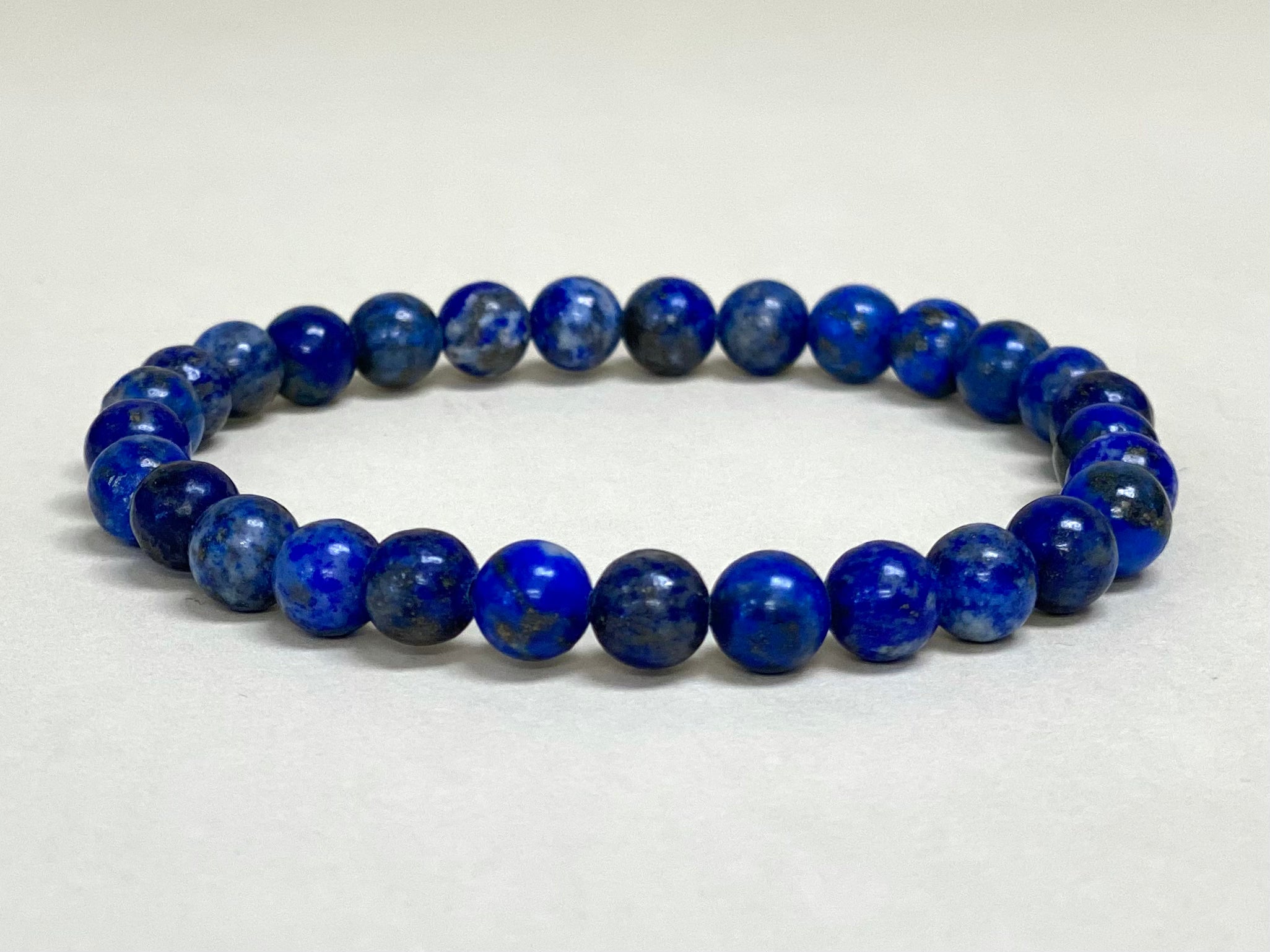Lapis Lazuli bead bracelet 6mm
