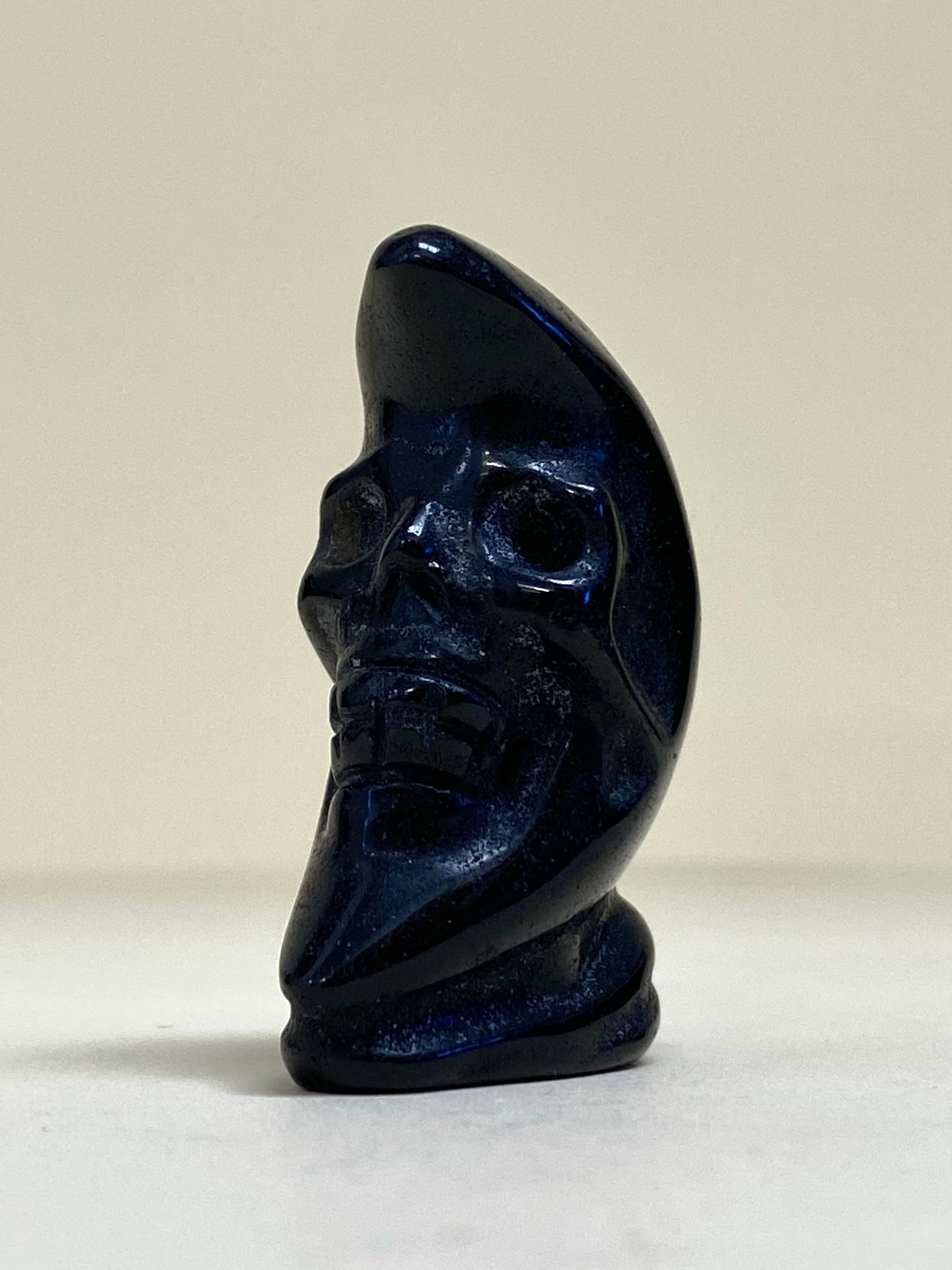 Obsidian Moon Face