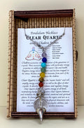 Pendulum Necklace Clear Quartz