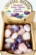 Amethyst Heart - Crystal Heart Collection