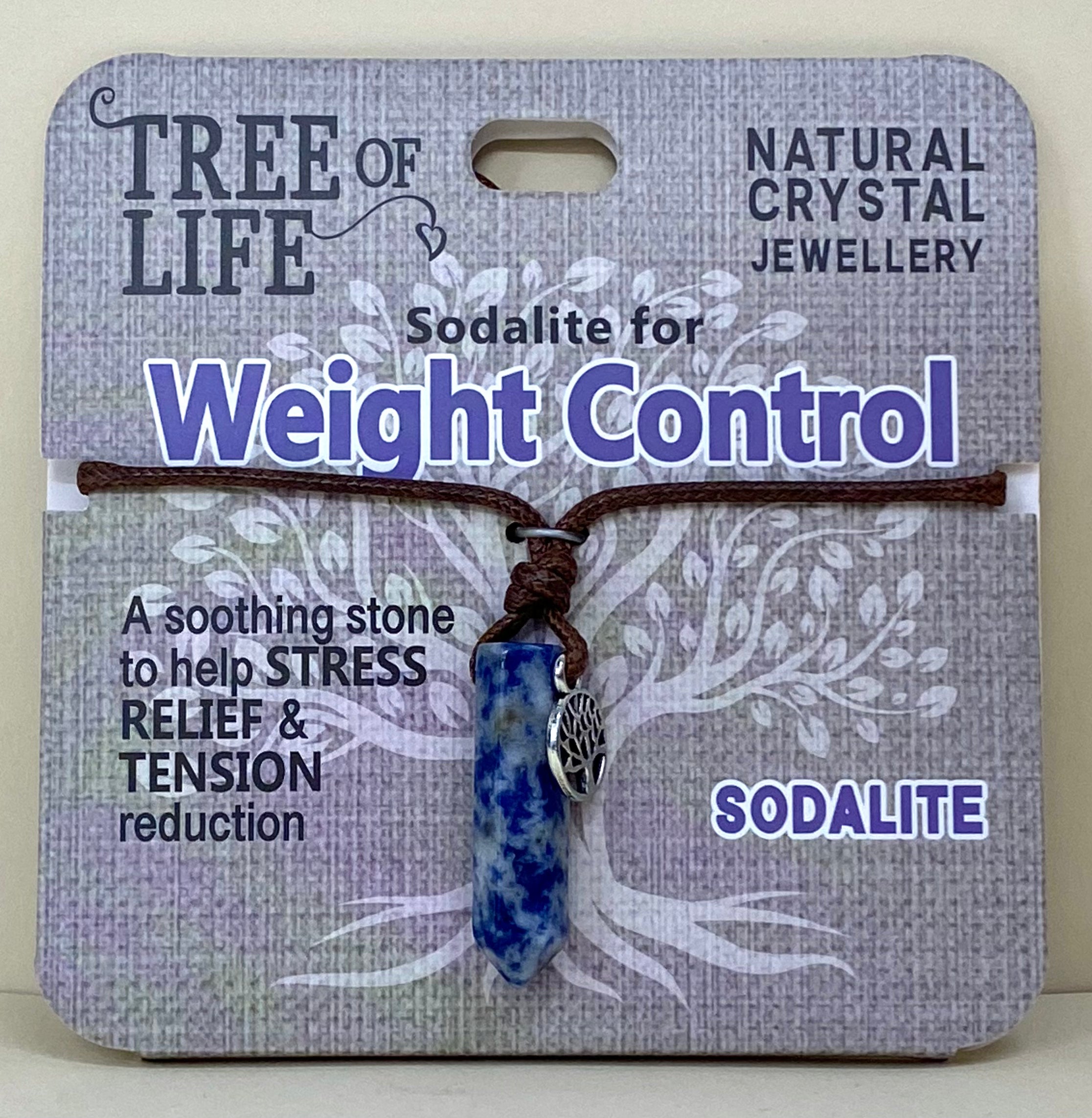 Sodalite Tree of Life Necklace Weight Control