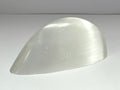 Selenite half heart med