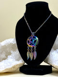 Dreamcatcher Aromatherapy Necklace