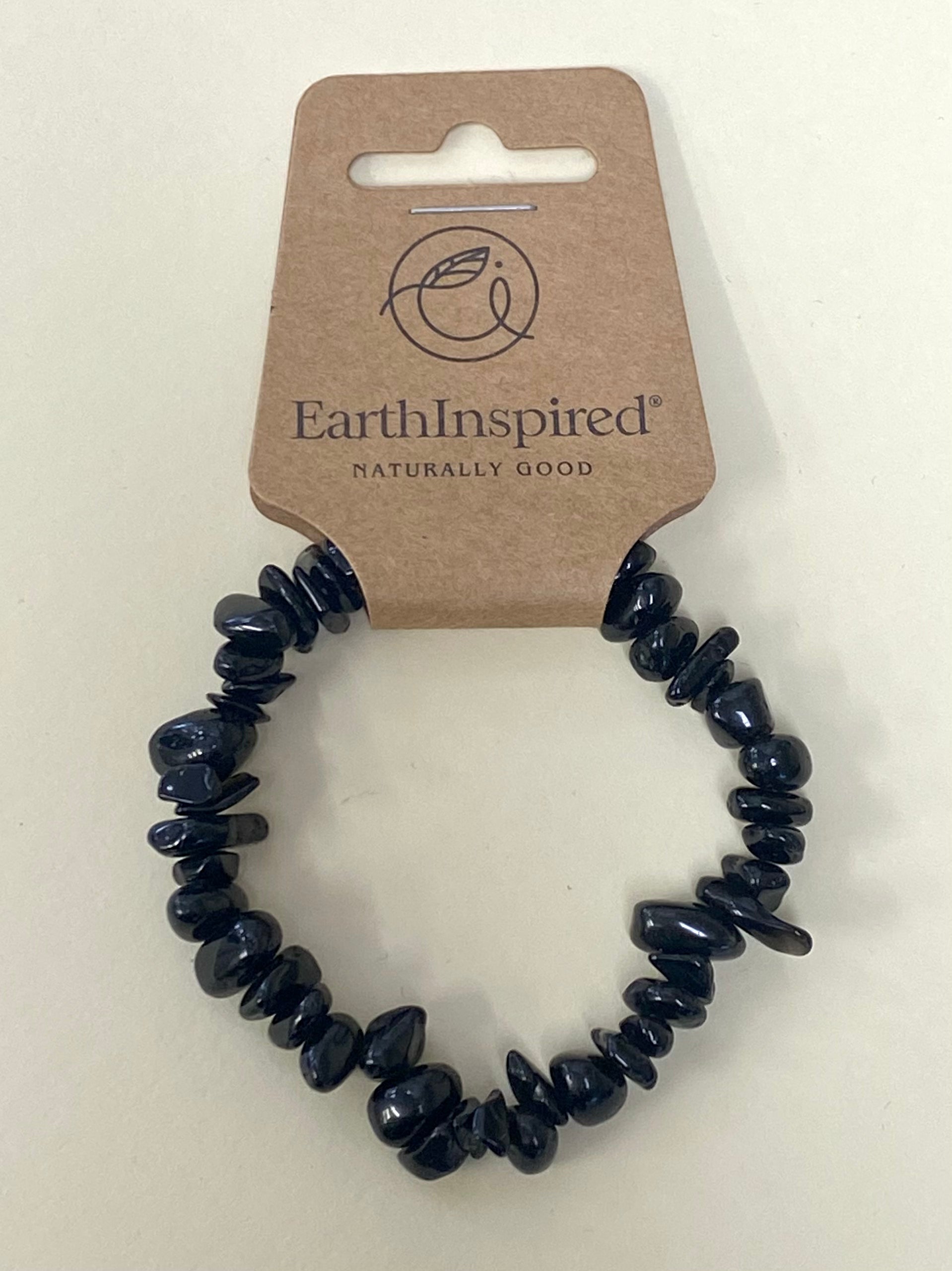 Obsidian Chip Bracelet