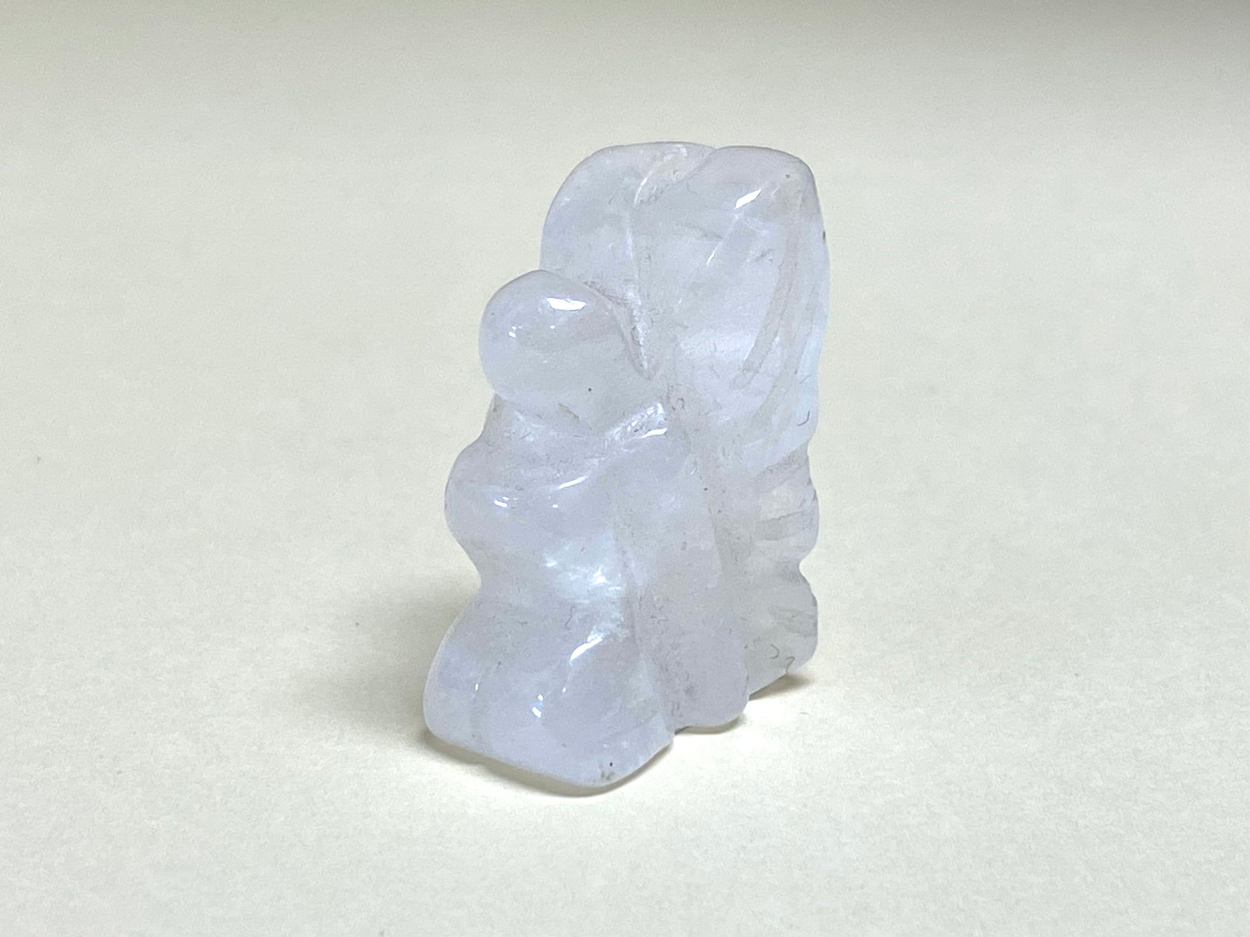 Clear Quartz Praying Angel mini