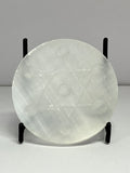 Selenite Crystal Grid