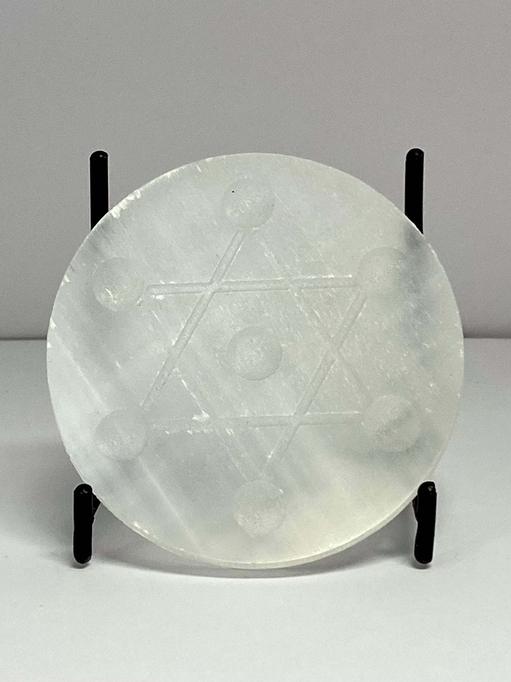 Selenite Crystal Grid