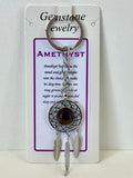 Keyring Dream Catcher Amethyst