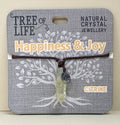 Citrine Point Necklace Happiness and Joy Tree of Life