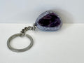 Seer Stone Keyring Amethyst