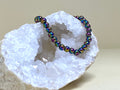 Rainbow Hematite 6mm Bead Bracelet