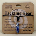 Sodalite Necklace Tackling Fear
