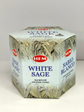 White Sage backflow Incense Cones HEM