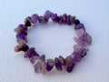 Natural Crushed Crystal Bracelet (Amethyst)