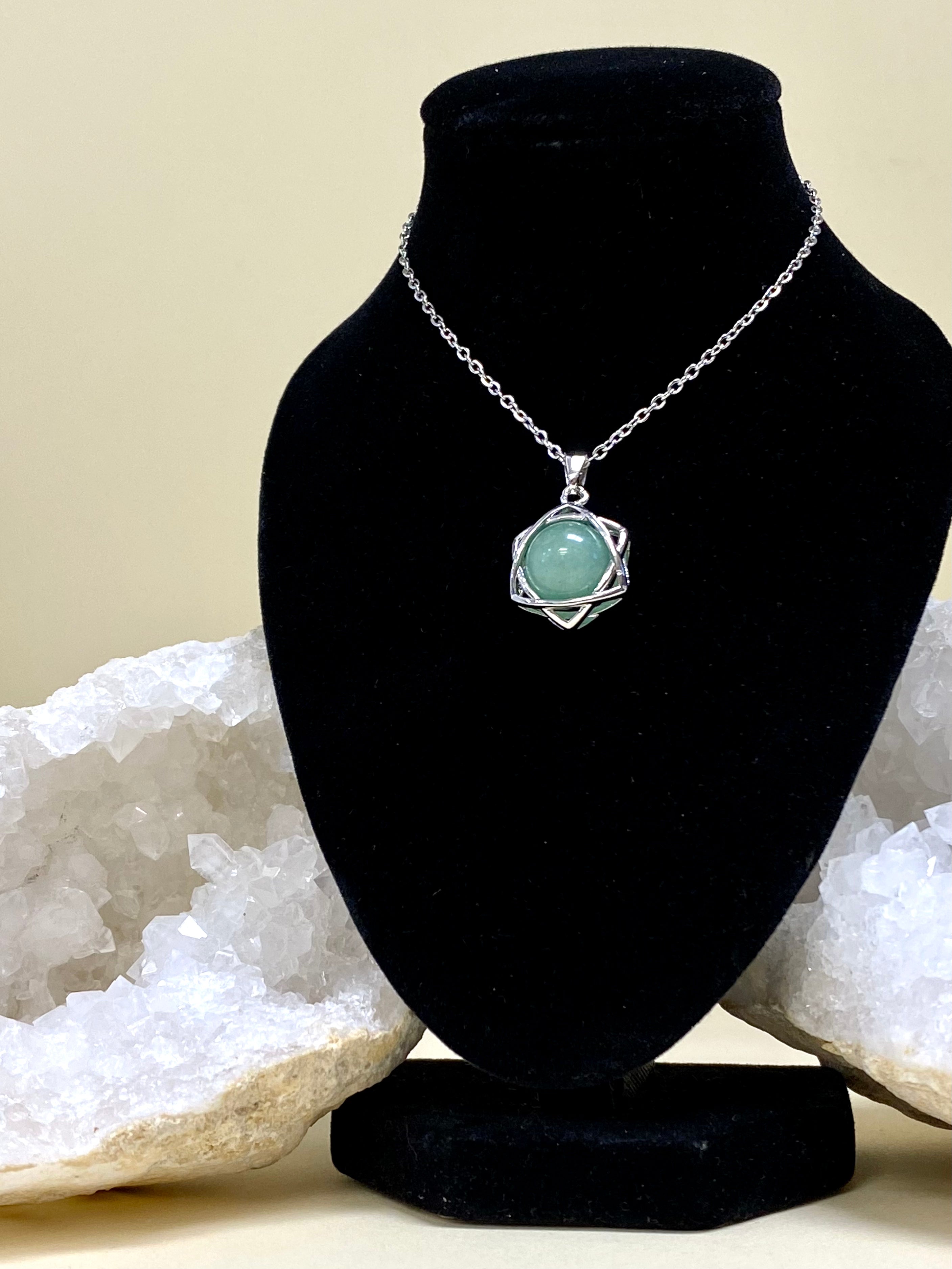 Aventurine Star pendant Necklace