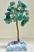 Aventurine Tree on Fluorite base