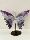 Amethyst Crystal Butterfly 12cm