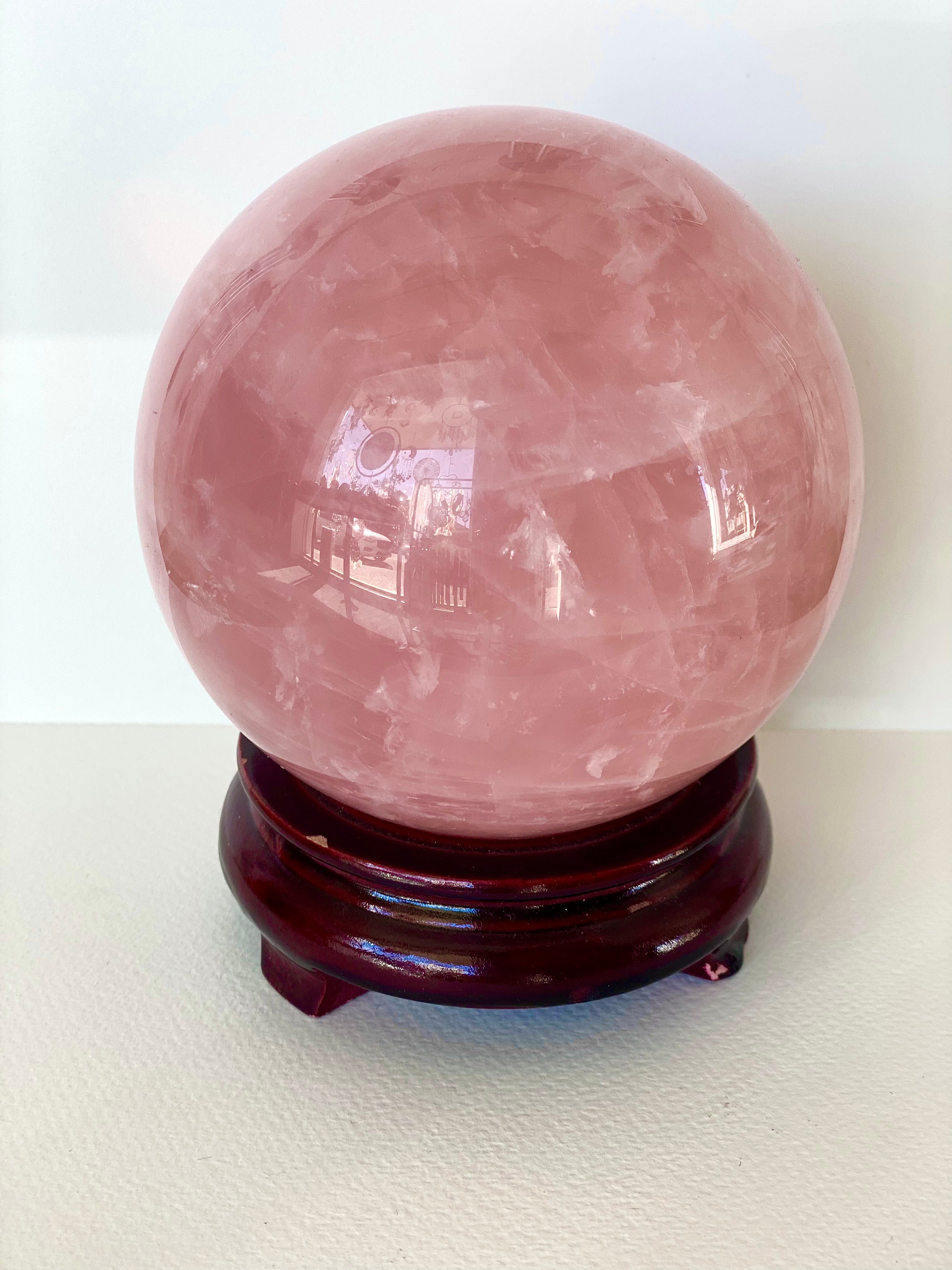 Rose Quartz Sphere 11.5cm