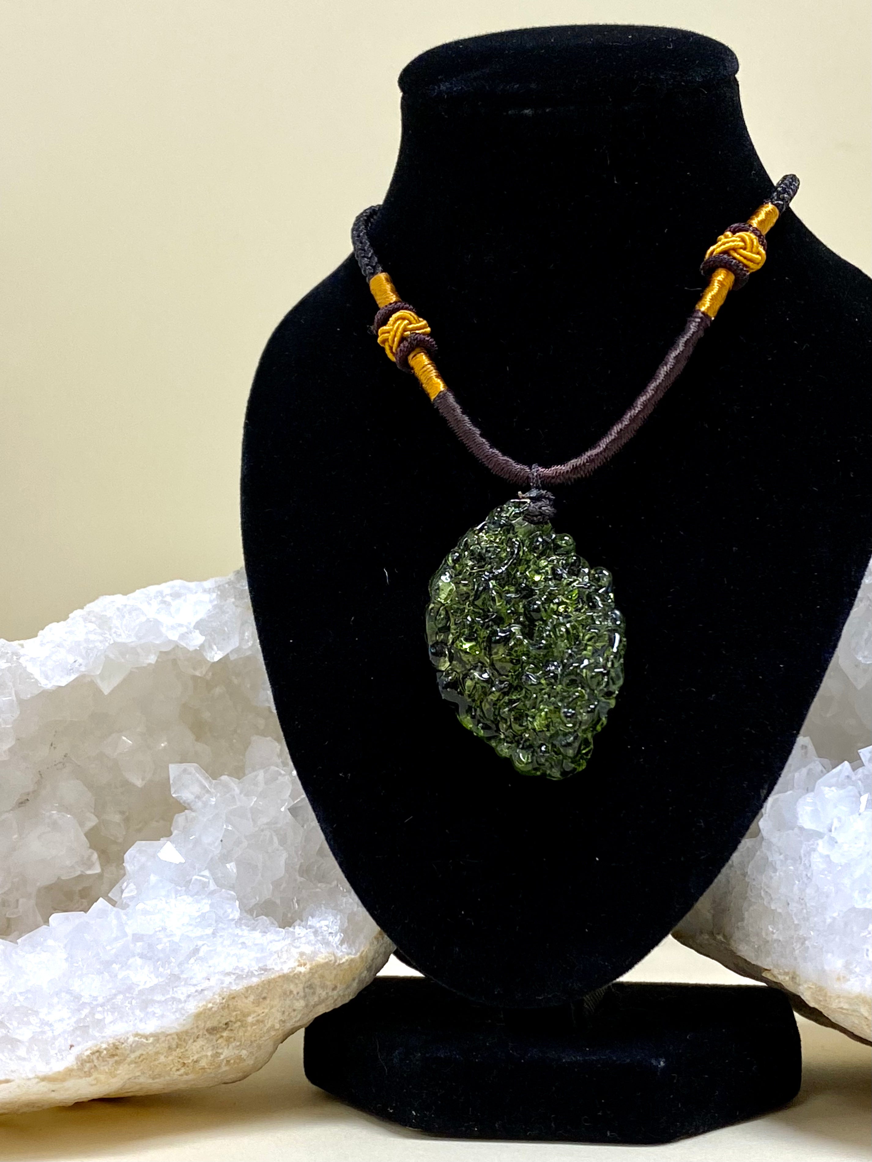Green Sea Glass Necklace