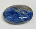 Blue Kyanite polished palmstone