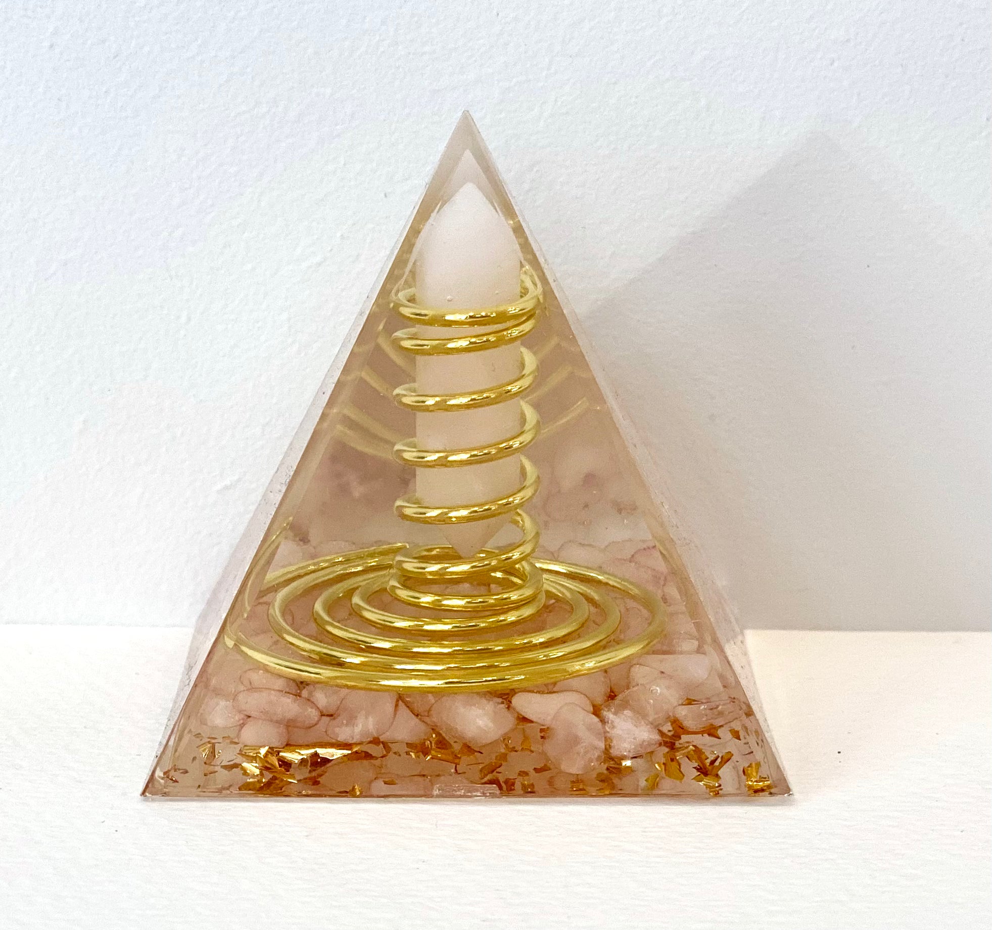 Rose Quartz Pyramid 2 Variants
