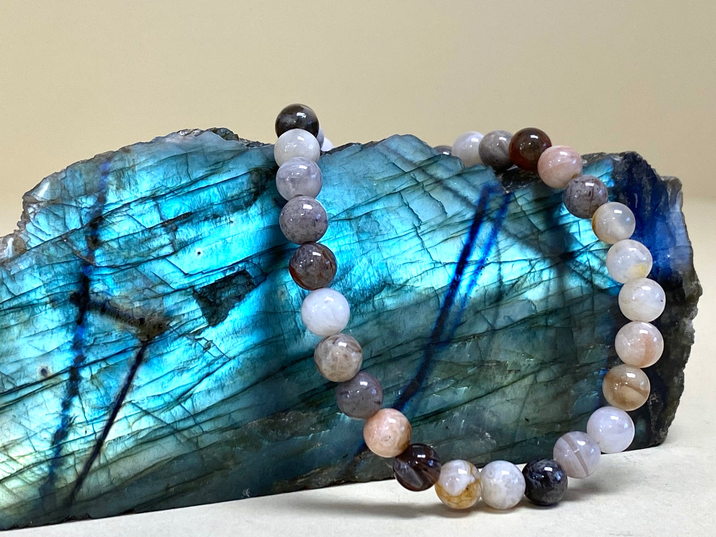 Mookite Bead Bracelet 6mm