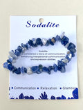 Sodalite Chip Bracelet