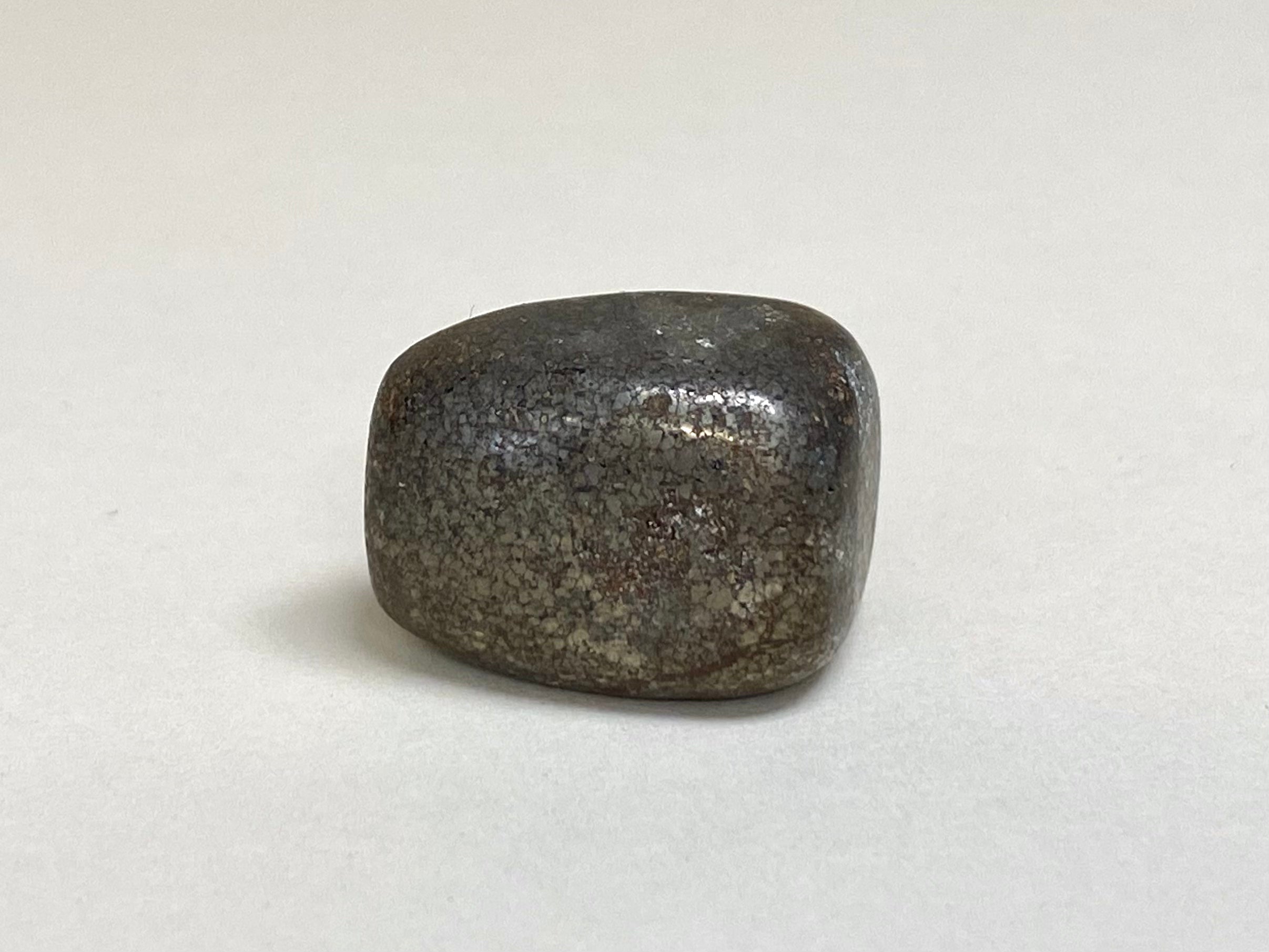 Pyrite tumbles