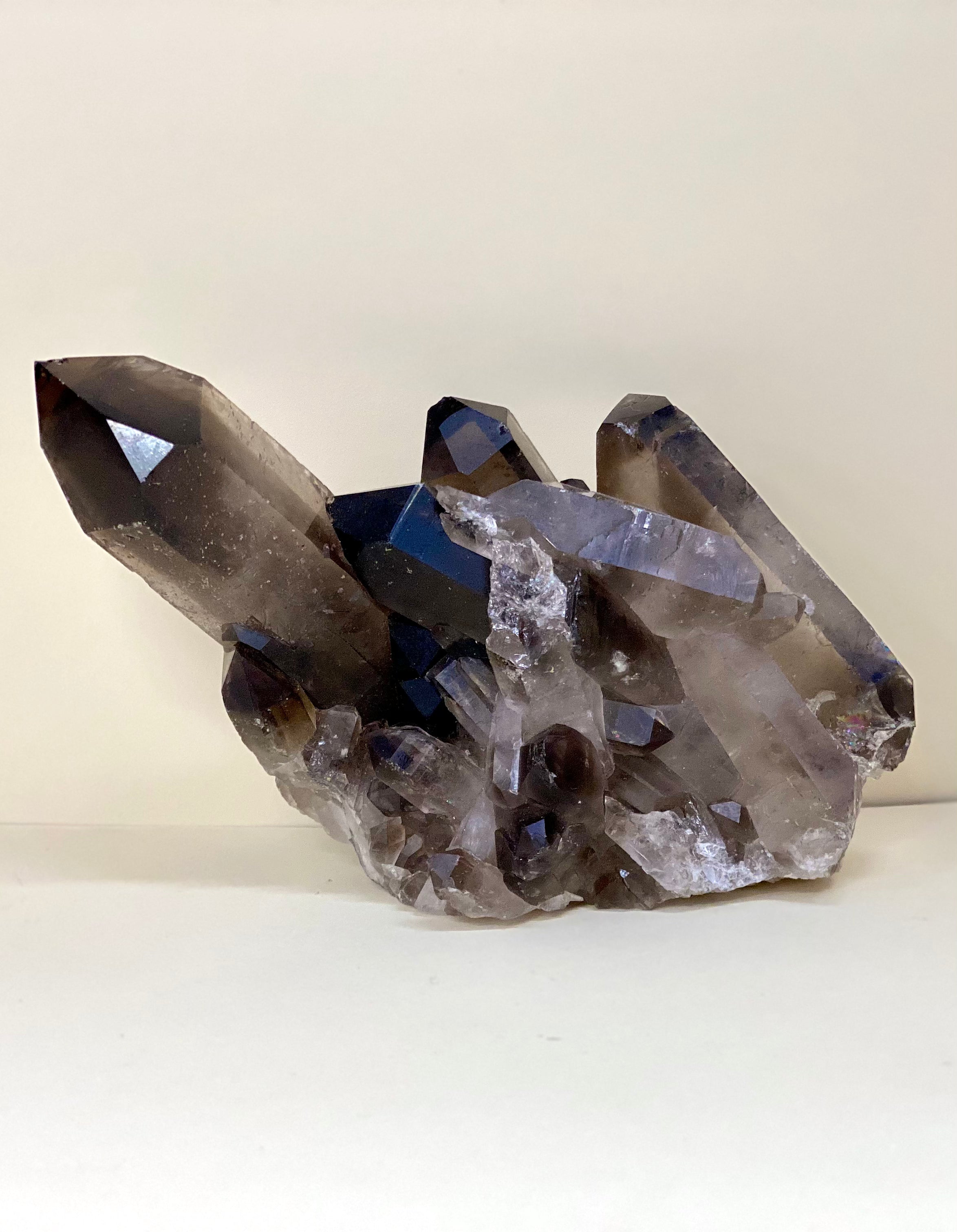 Smokey Quartz cluster large