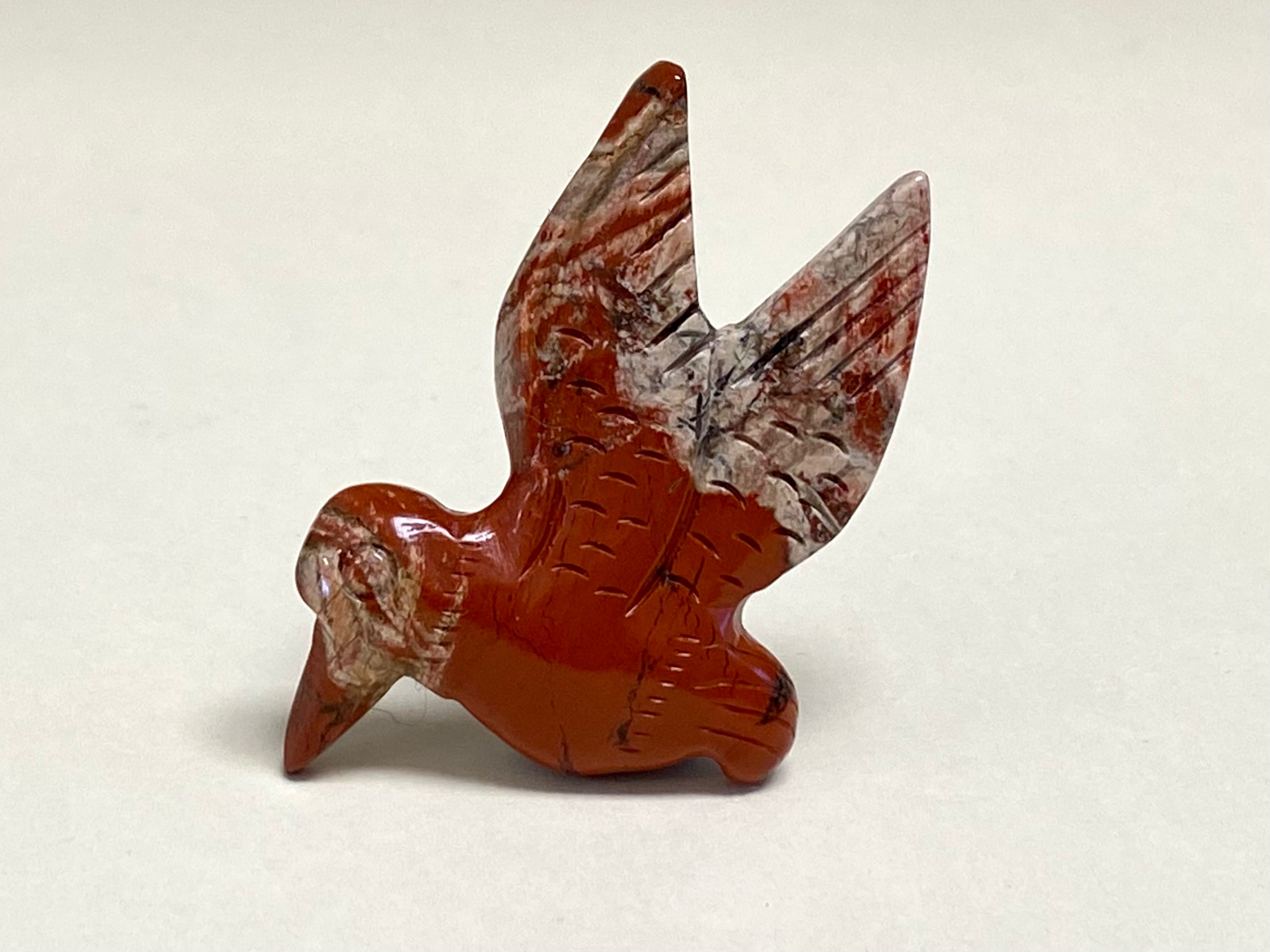 Red Jasper Hummingbird