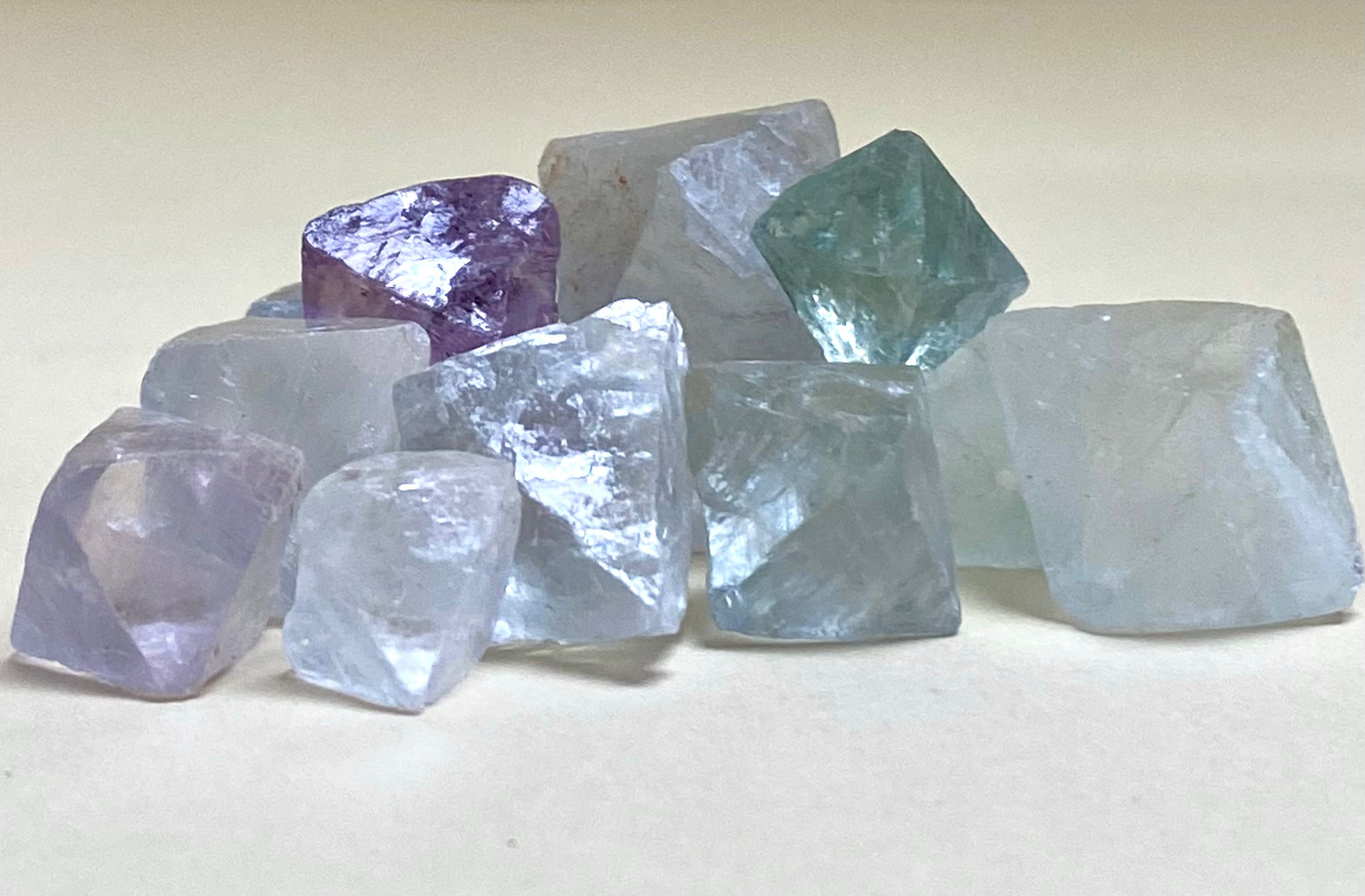 Fluorite Diamond tumble