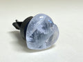 Clear Quartz Heart car vent crystal