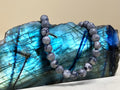 Grey Jasper 6mm Bead Bracelet