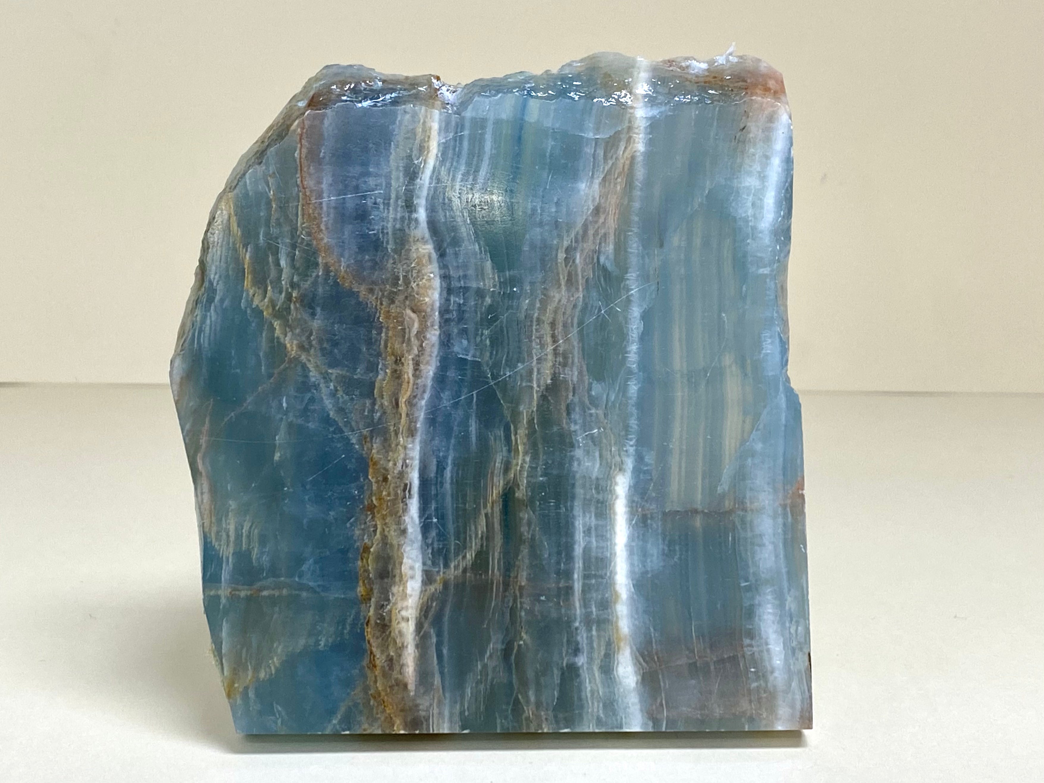 Blue Onyx slab