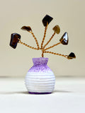 Tigers Eye Mini Chip Tree in pot