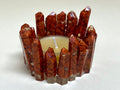 Red Jasper Resin Candle Holder