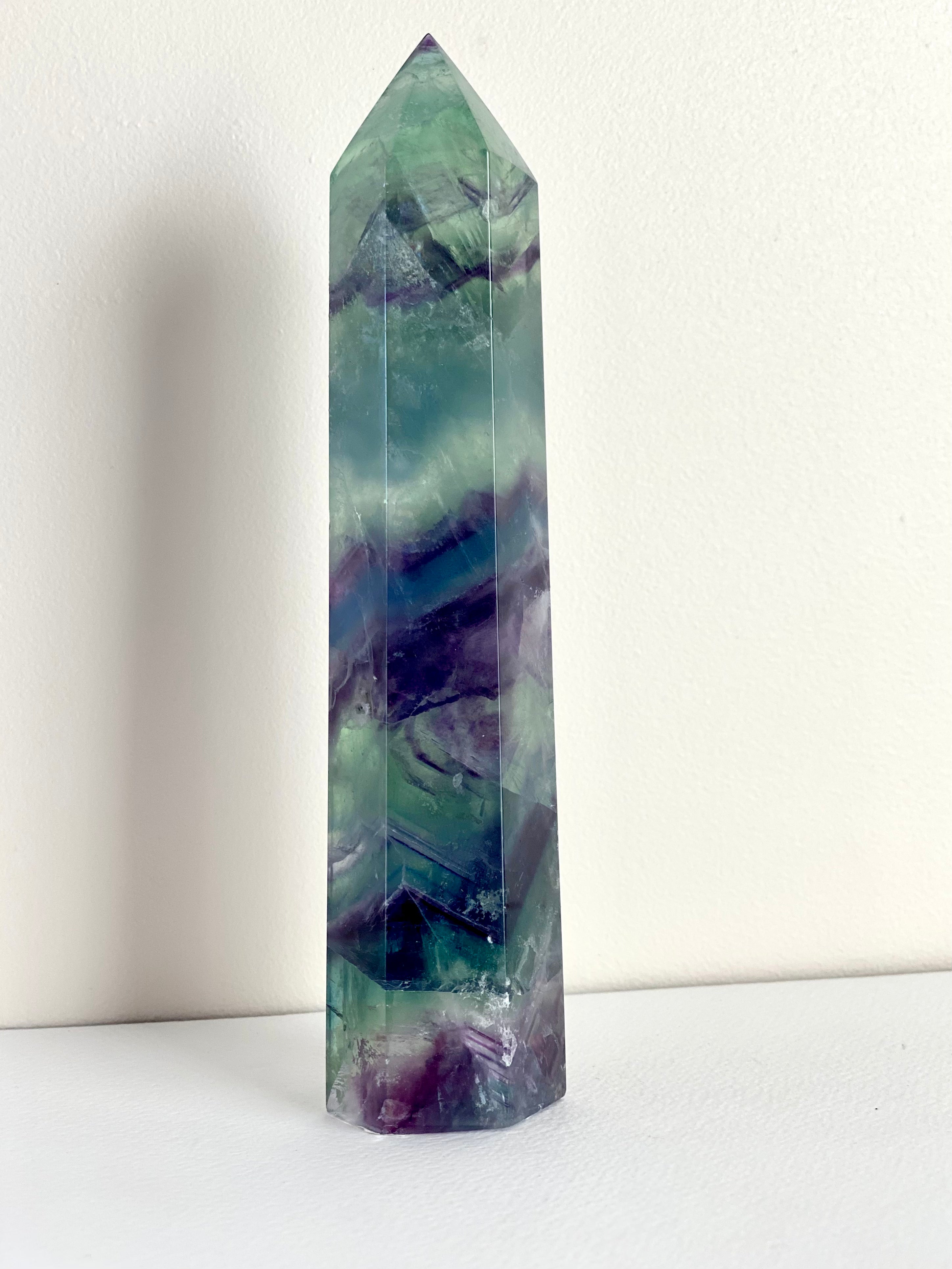 Fluorite Tower 15.5cm