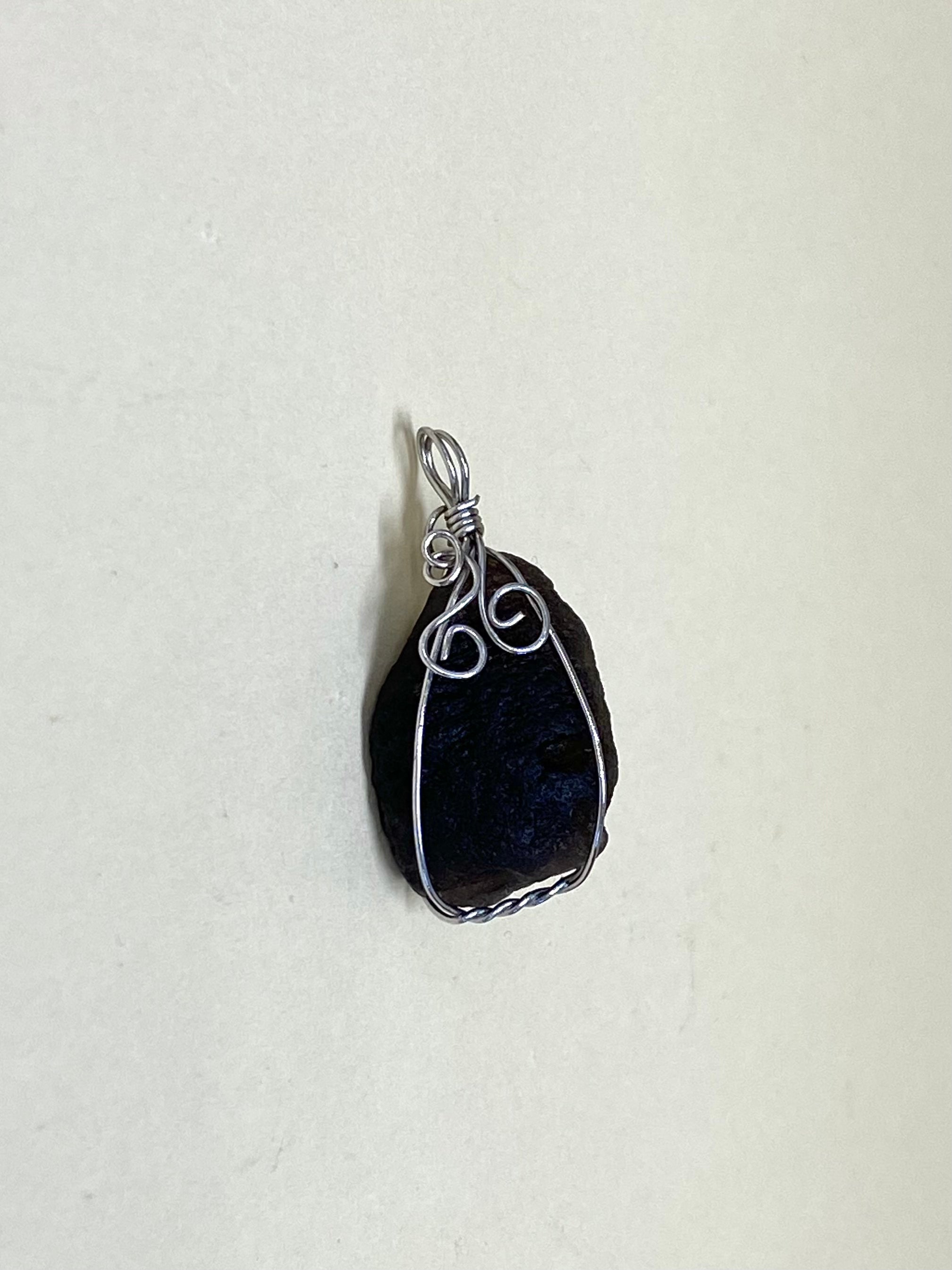 Tektite pendants