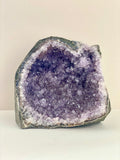 Amethyst Cave Druzy Geode 11.5cm