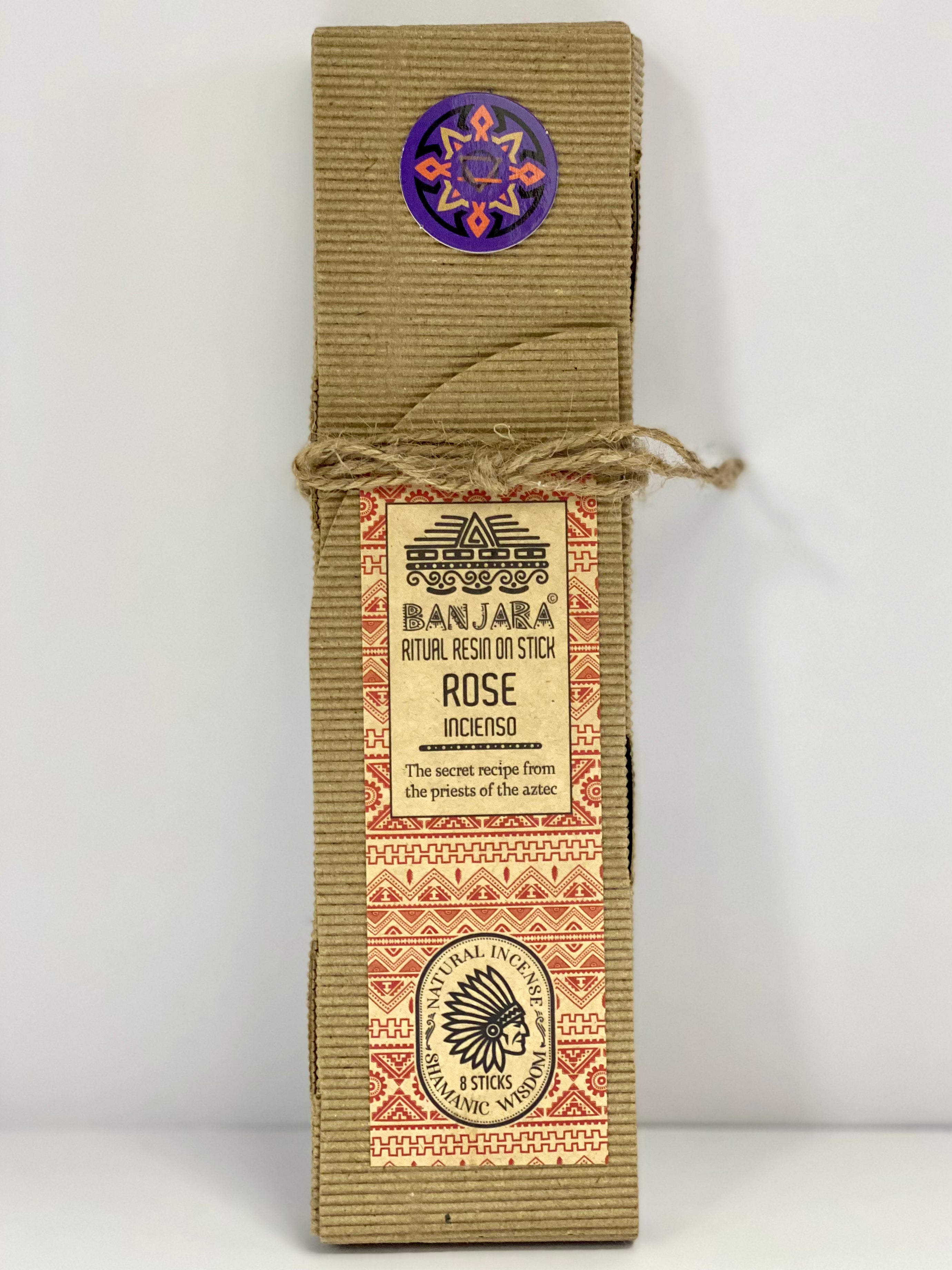 Rose Shamanic Wisdom Natural Incense