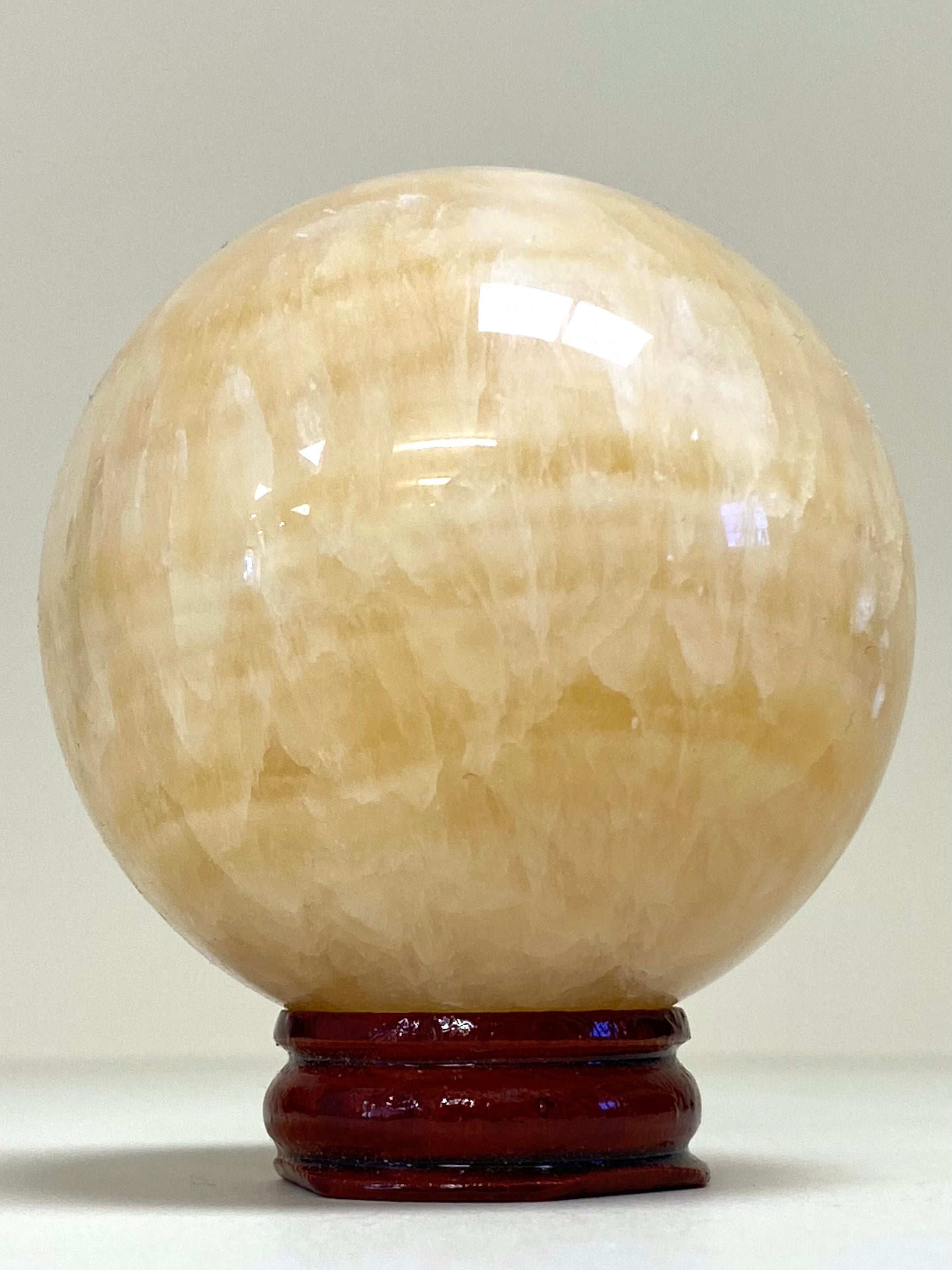 Orange Calcite Sphere 6cm