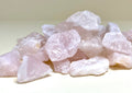 Rose Quartz tumbles raw