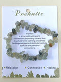 Prehnite Chip Bracelet