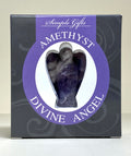 Amethyst Divine Guardian Angel in Box