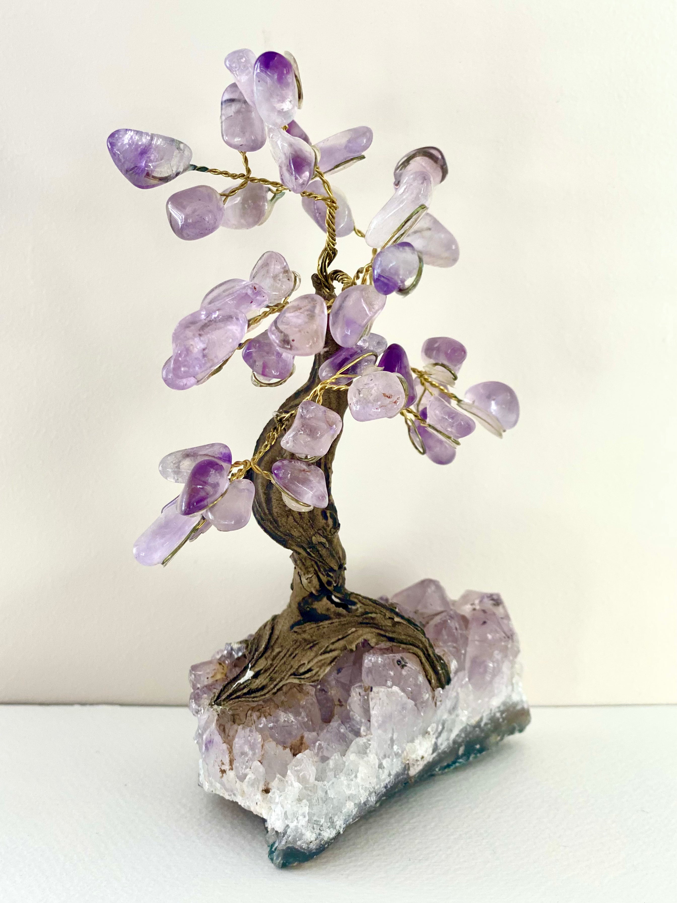 Amethyst Tree on Base