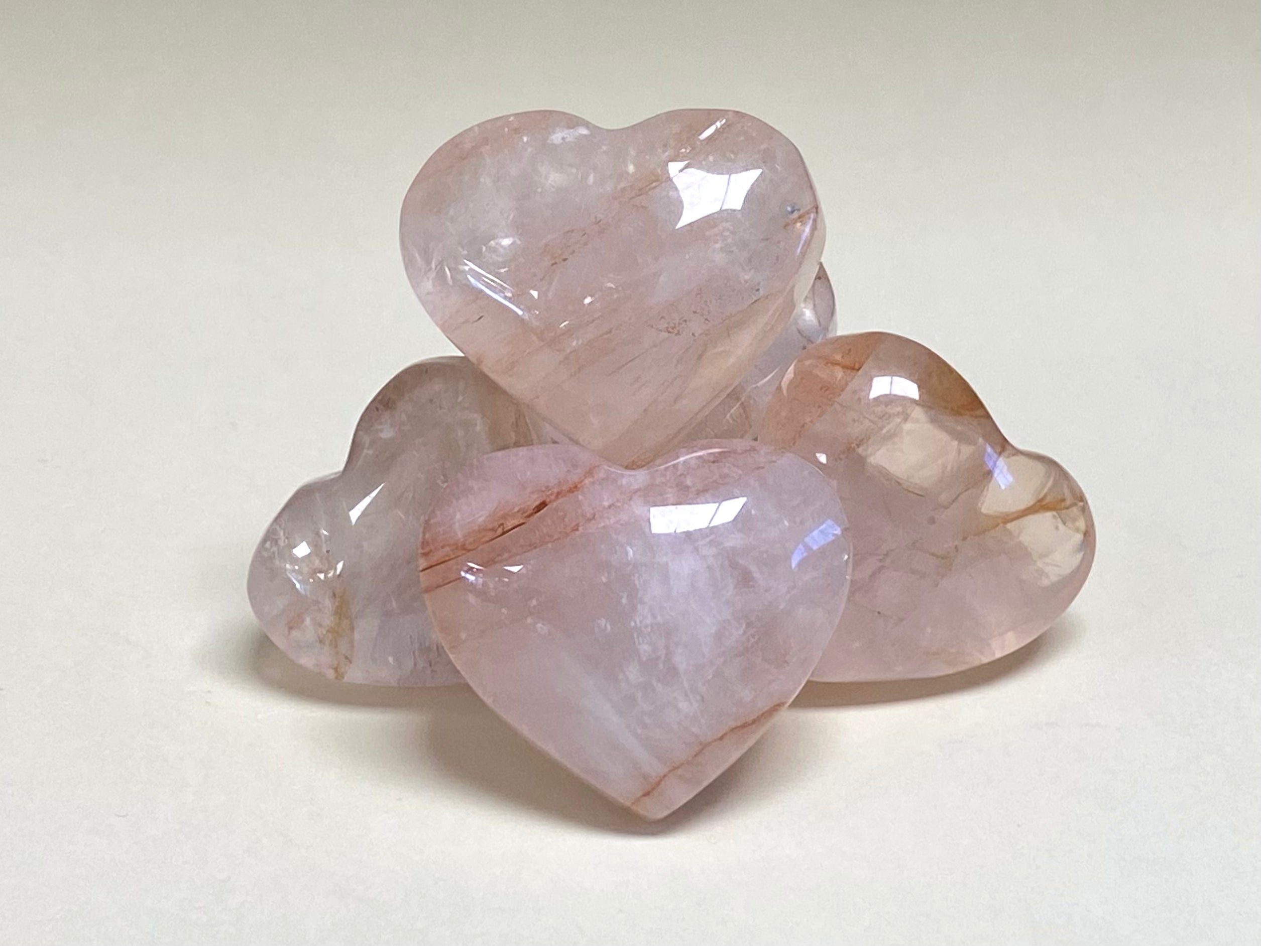 Fire Quartz Heart Assorted