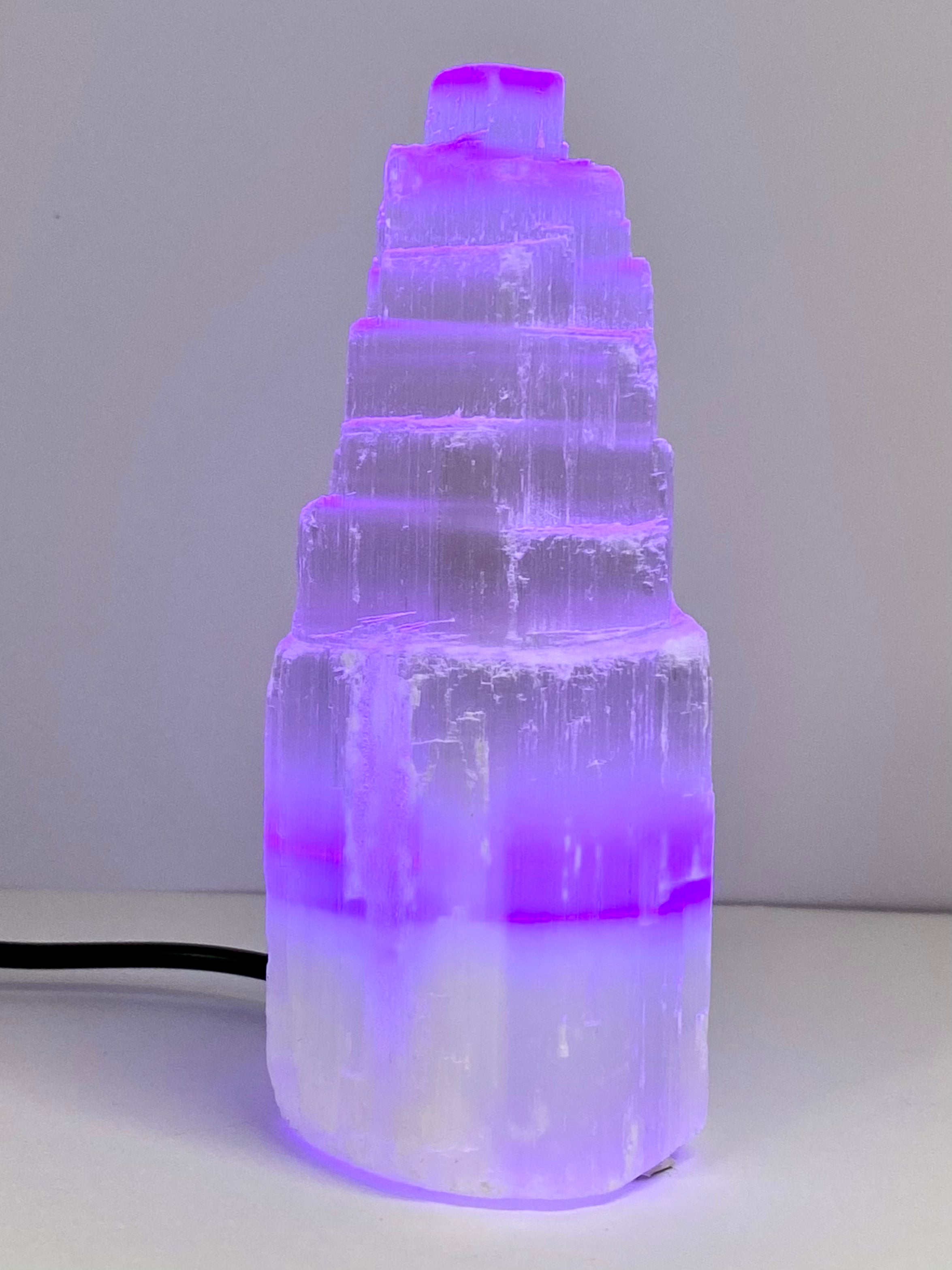 Selenite Multi-Colour LED USB Lamp