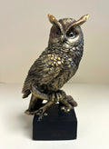 Golden Owl Ornament 22.5cm