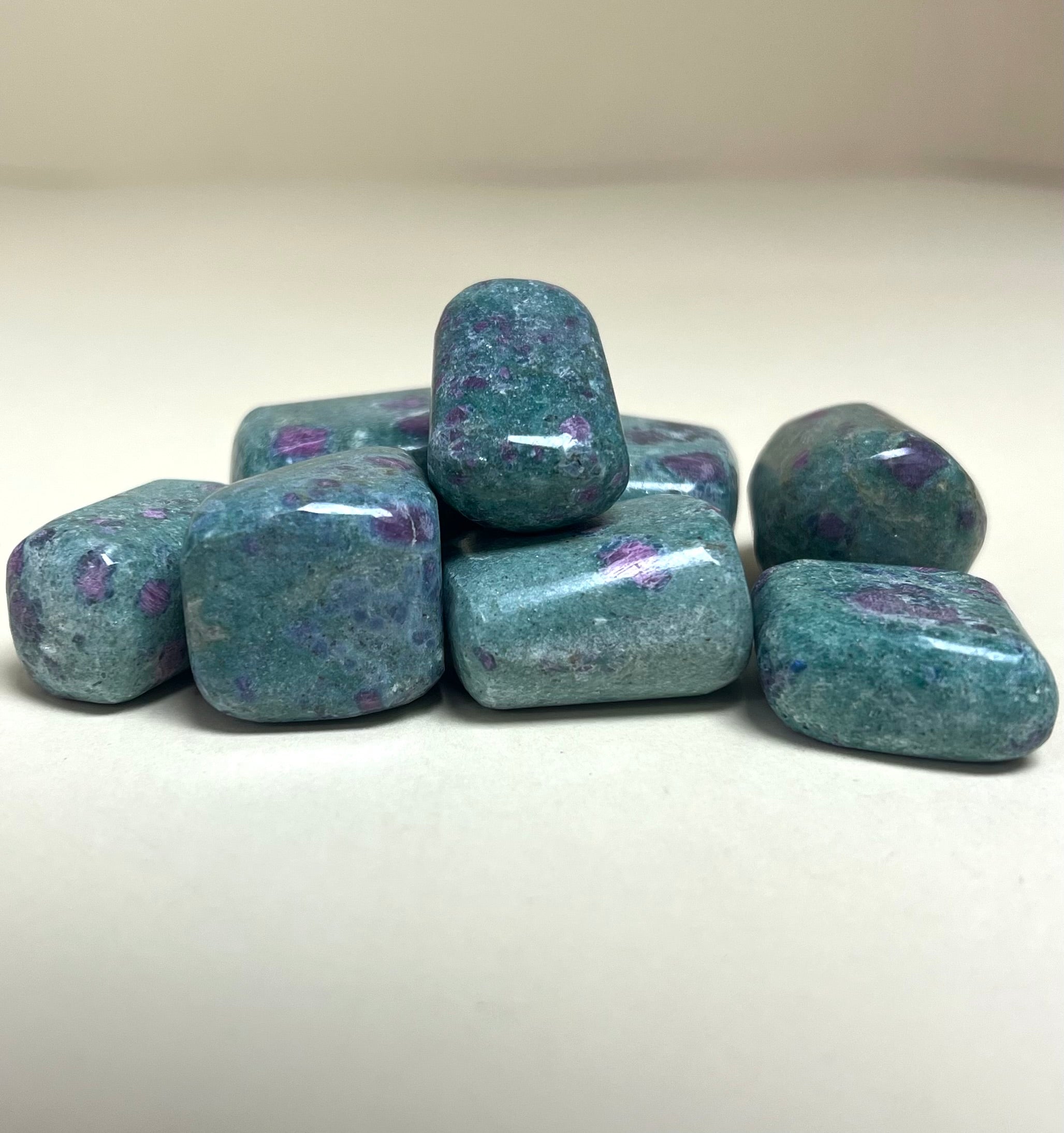 Ruby in Fuchsite Tumble